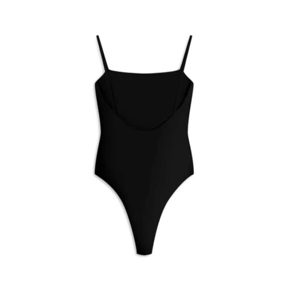 NEW! Madhappy x kasakai Bowie No Tie Full One Piece Black Bathing Swim Suit SM - Picture 2 of 6